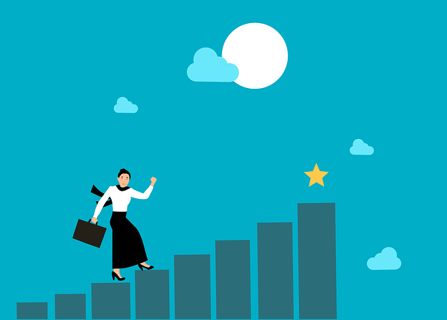 Business success service illustration